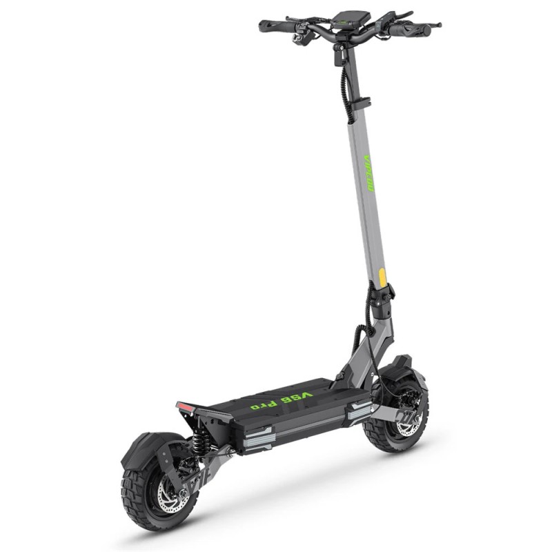 VIPCOO VS6 Pro sähköpotkulauta 52V 20,8Ah akku 2×1200W kaksoismoottorit 10 tuuman renkaat 50–65km 120kg kantavuus