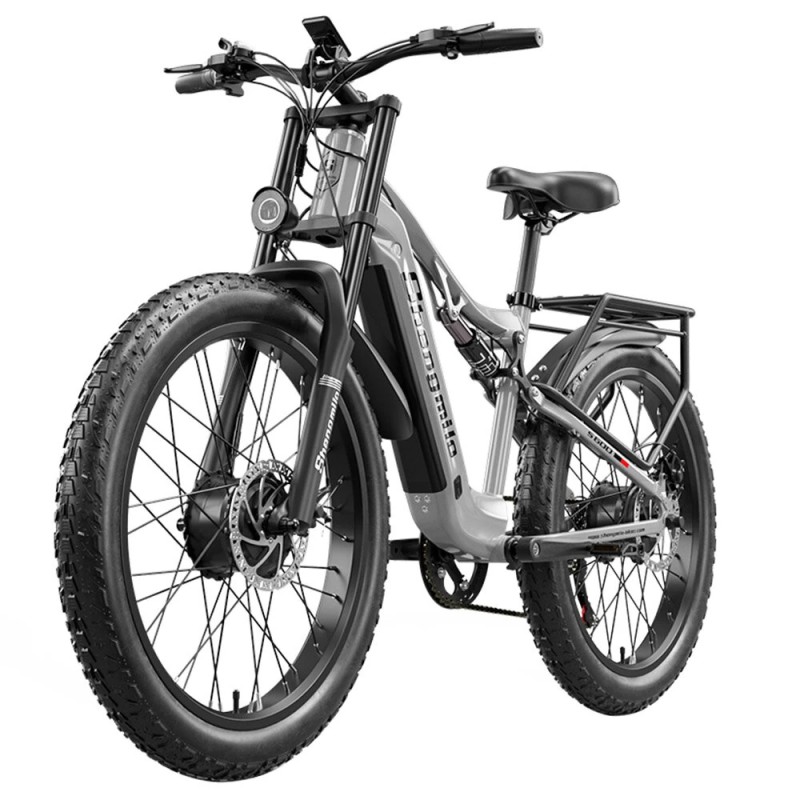 Shengmilo S600 sähköpyörä 48V 17 5Ah Samsung akku kaksoismoottorit 26x3 0 tuuman renkaat