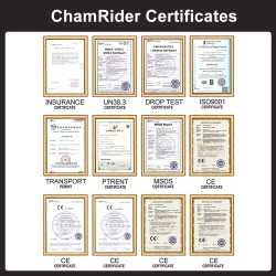 Chamrider g70 48v 19,2ah akku 921,6wh 21700-kennoilla 40a akunhallinta vesitiivis