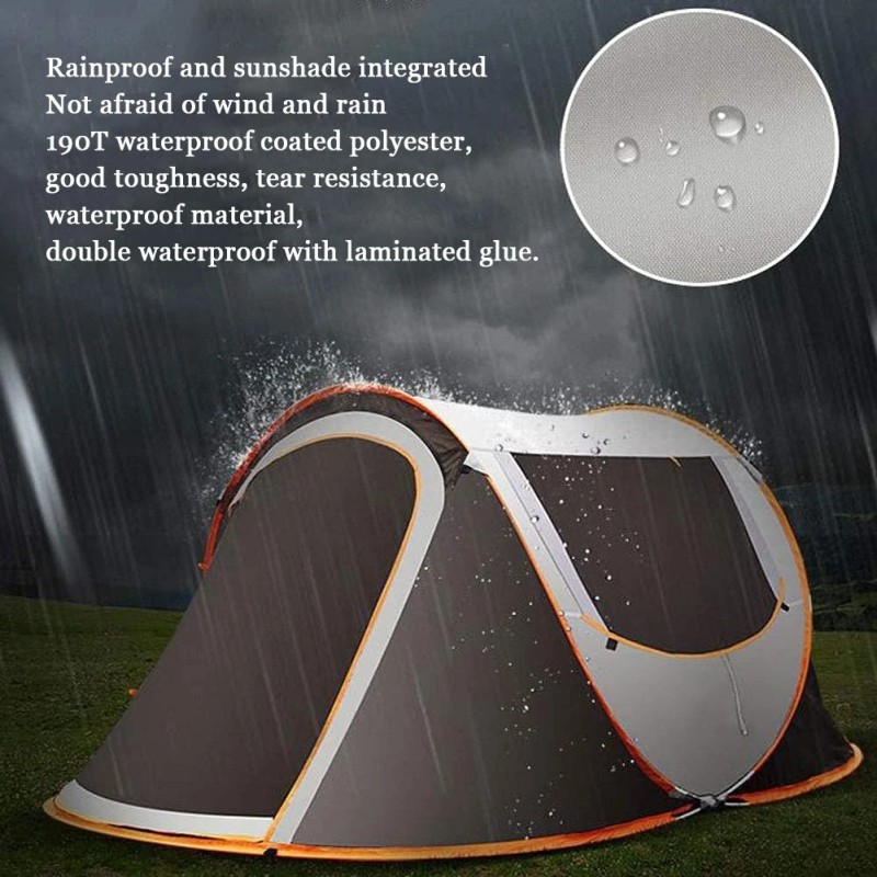 IPRee 3-4 hengen automaattiteltta pikapystytys vedenpitävä tuulenpitävä neljän vuodenajan