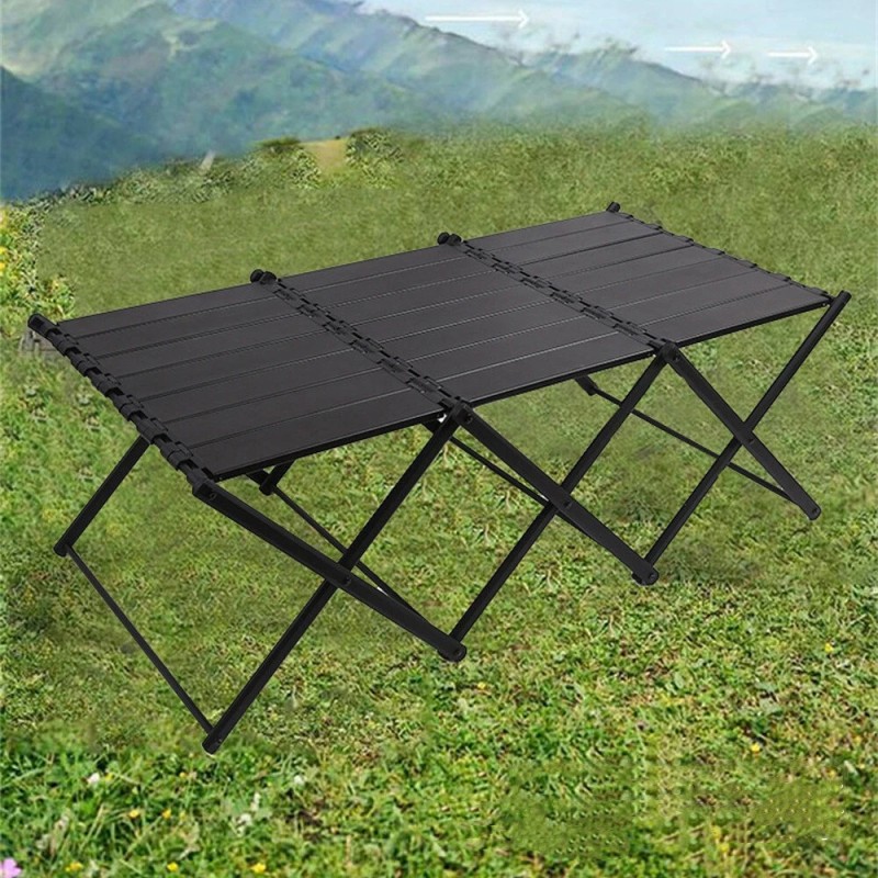 IPRee ultrakevyt kaksitoiminen taitettava ulkokäyttöön tarkoitettu monikerroksinen säilytyspöytä