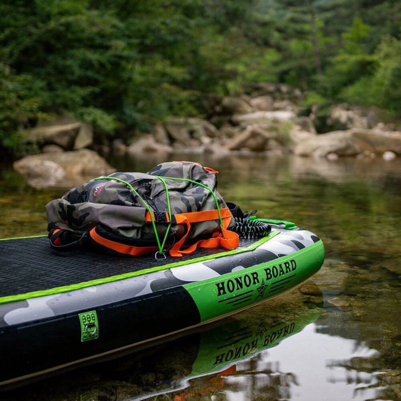 FunWater ilmatäytteinen sup-lauta 330x84x15 cm 150 kg kantavuus istuin mela reppu