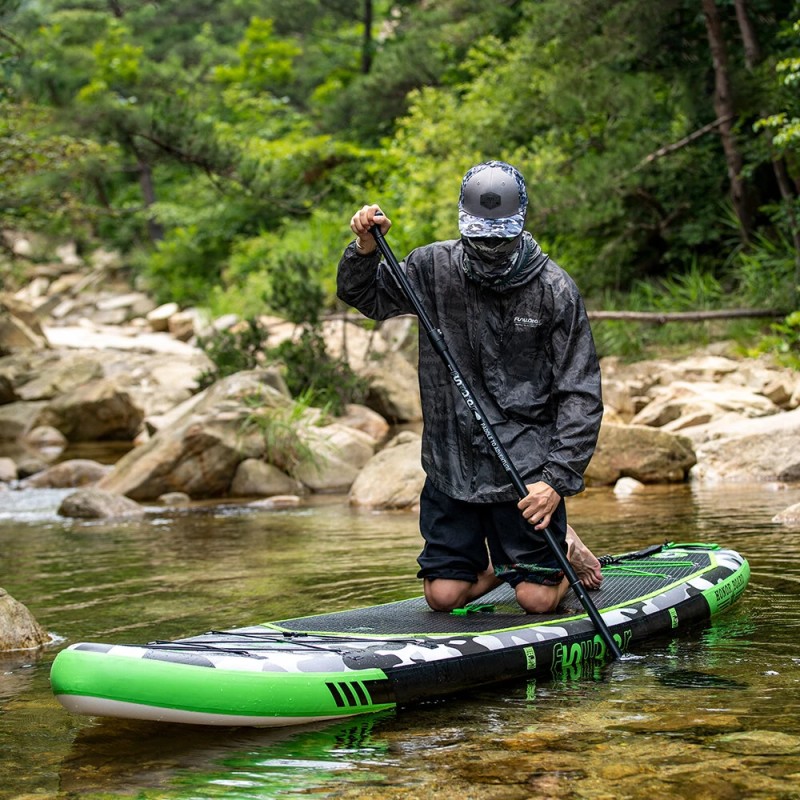 FunWater ilmatäytteinen sup-lauta 330x84x15 cm 150 kg kantavuus istuin mela reppu