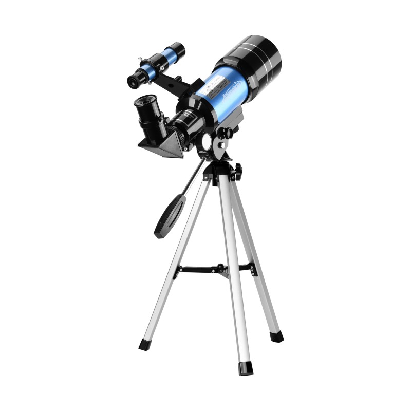 AOMEKIE AO2001 astronominen kaukoputki 70 mm 15–150x lapsille puhelinsovitin jalusta Barlow-linssi etsin