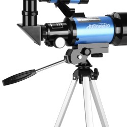 AOMEKIE AO2001 astronominen kaukoputki 70 mm 15–150x lapsille puhelinsovitin jalusta Barlow-linssi etsin