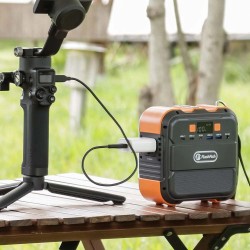 FlashFish A101 120W 96Wh 26400mAh kannettava virtalähde taitettavalla 60W aurinkopaneelilla