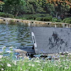 VDL SC0201 200W ETFE taittuva aurinkopaneeli 23,5% tehokas 5V USB-portti 20V tasavirta retkeilyyn