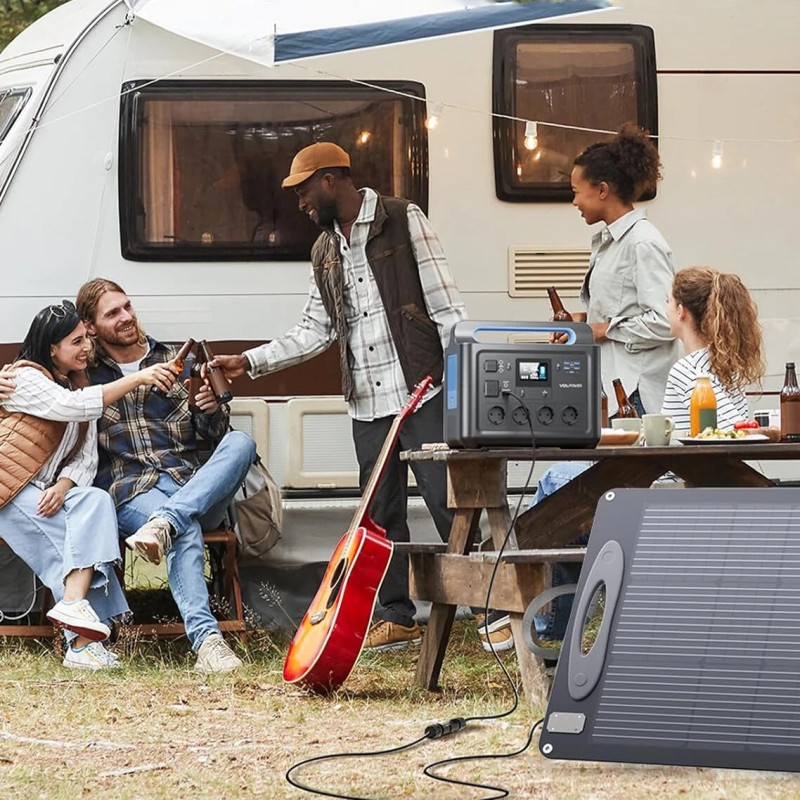 VDL HS1500 1228,8 Wh 1500 W kannettava aurinkovoimala litiumrautafosfaattiakku