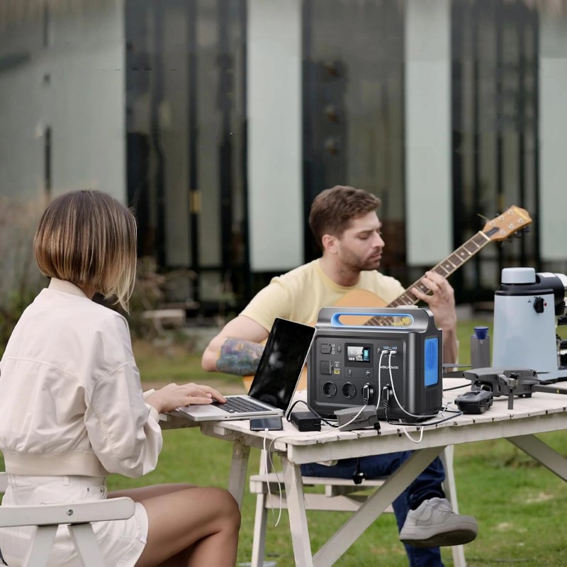 VDL HS1500 1228,8 Wh 1500 W kannettava aurinkovoimala litiumrautafosfaattiakku