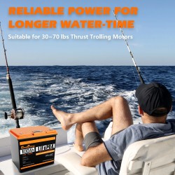 Cloudenergy 12,8V 100Ah LiFePO4 akku varavirtalähde 1280Wh IP67 100A BMS CL12-100