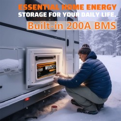 Cloudenergy CL12-300B LiFePO4 12,8V 300Ah 3,84kWh varavoima 200A BMS pitkäikäinen