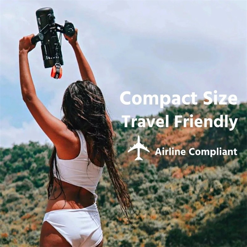 LEFEET S1 Pro vedenalainen kauko-ohjattava vesiskootteri moottoriräpylöillä sukellukseen ja sähkösurffaukseen