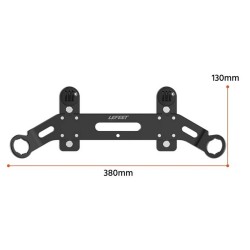 LEFEET S1 kaksoissuihkukiskosarja vedenalaiselle sähköskootterille alkuperäiset tarvikkeet asennussarja ruuveilla