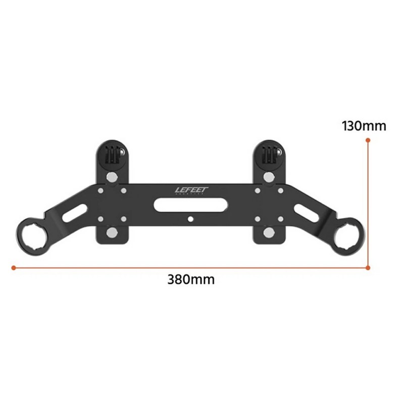 LEFEET S1 kaksoissuihkukiskosarja vedenalaiselle sähköskootterille alkuperäiset tarvikkeet asennussarja ruuveilla