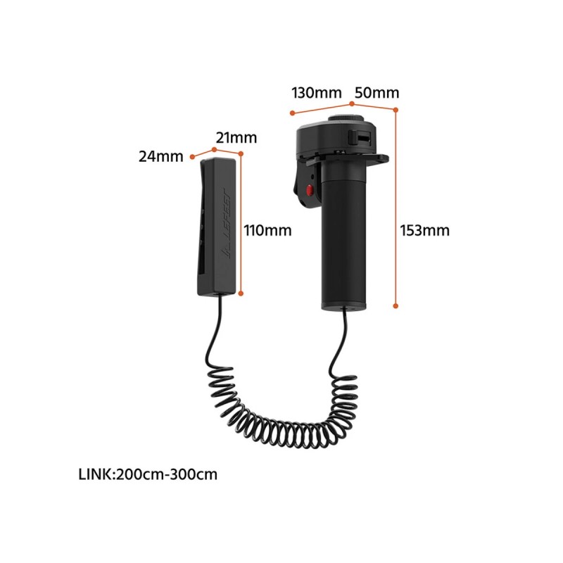 LEFEET kaukosäätimen jatkosarja S1/S1 PRO vedenalaiselle skootterille varakaukosäädin