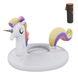 LEFEET aikuisten puhallettava tilava juhla saari allaspatja perheelle kaukosäätimellä