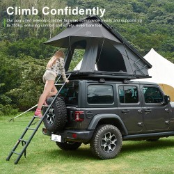 Kailop adventure 2.0 takana avautuva alumiinikovakuori kattoteltta säänkestävä kahden hengen