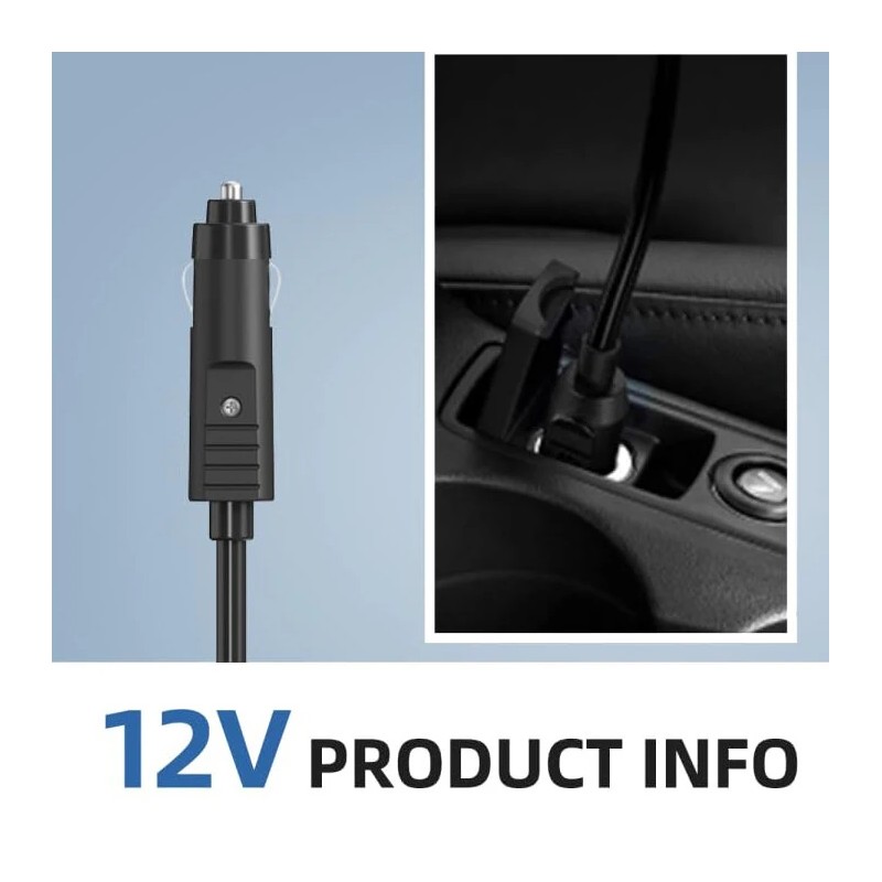 WaveRite 20PSI korkeapaineinen sähköpumppu sup-laudalle täyttö ja tyhjennys 12 V:n autoliittimella