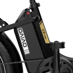 OVIVO C2 PRO sähköpyörä 48V 18Ah akku 250W moottori 20 tuuman renkaat 90–120 km toimintasäde