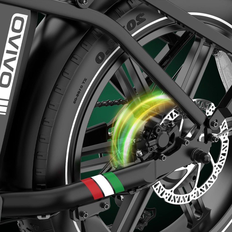 OVIVO C2 PRO sähköpyörä 48V 18Ah akku 250W moottori 20 tuuman renkaat 90–120 km toimintasäde