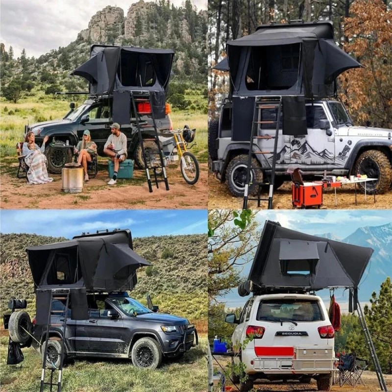 Kailop Maq1.0 alumiininen kovakuorinen 3-4 hengen kattoteltta maastoautoihin