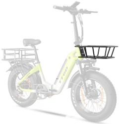 Tilava rautainen etukori TTGO F6 polkupyörään 350x310x190 mm