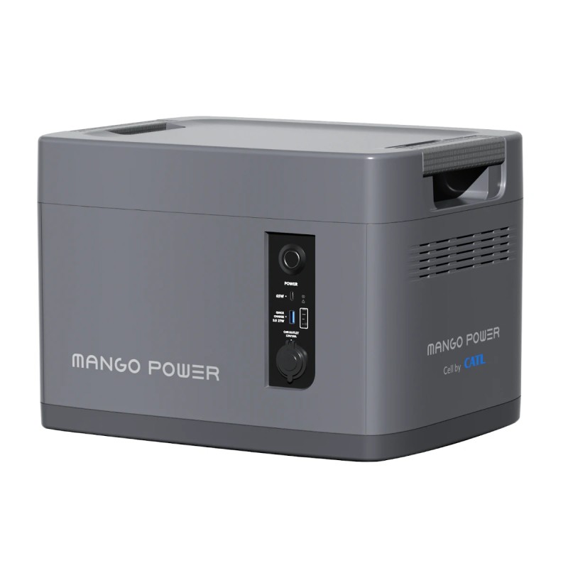 Mango Power E lisäakku laajentaa 3,5kWh:sta 7kWh:iin 3kW ulostulo 18 porttia