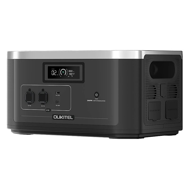 Oukitel B2000E kannettava virtalähde 2048 Wh litiumrautafosfaatti retkille hätätilanteisiin