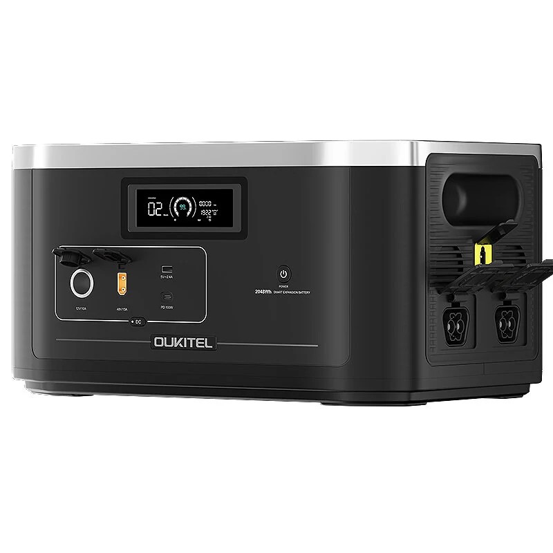 Oukitel B2000E kannettava virtalähde 2048 Wh litiumrautafosfaatti retkille hätätilanteisiin
