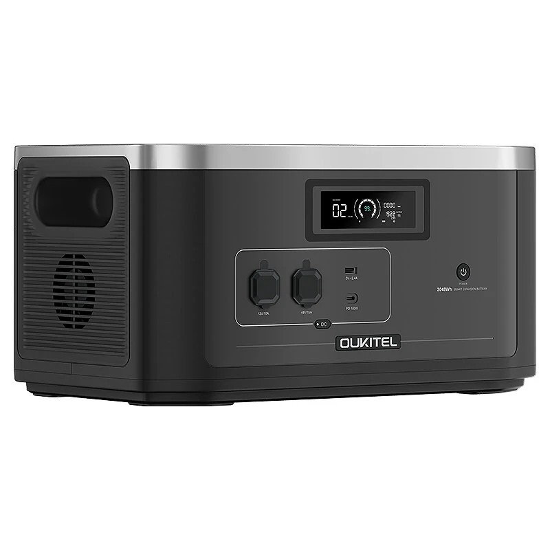 Oukitel B2000E kannettava virtalähde 2048 Wh litiumrautafosfaatti retkille hätätilanteisiin