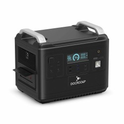 DOCROOUP 2000W kannettava aurinkovoimala LiFePO4 1997Wh varavirtalähde kotiin retkeilyyn hätätilanteisiin