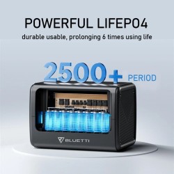 BLUETTI EB70 kannettava virtalähde 716Wh 1000W 32000mAh litiumrautafosfaatti aurinkogeneraattori matkailuun