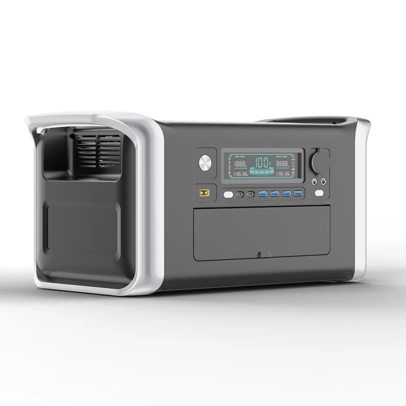 UAPOW APOWER1000 kannettava aurinkogeneraattori 1024Wh litiumrautafosfaattiakku 1800W vaihtovirta PD-portti 100W