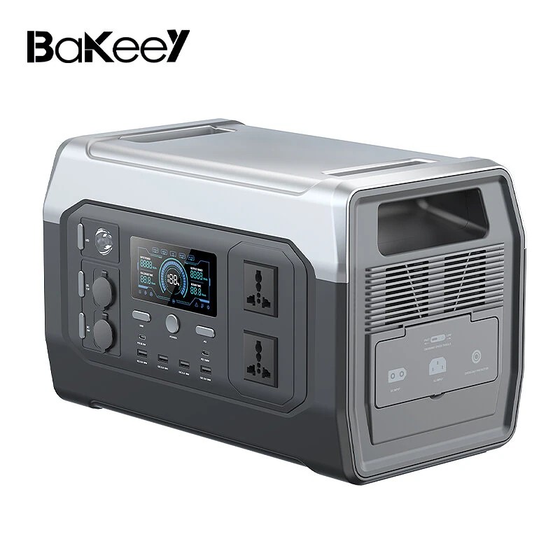 Bakeey kannettava 1800 W aurinkogeneraattori 1024 Wh LiFePO4 akku pikalataus UPS