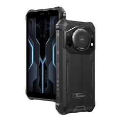 FOSSiBOT F101P kestävä 4G älypuhelin voimakas kaiutin 7GB muisti 64GB tallennustila 10600mAh akku IP68 24MP kamera