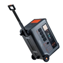 Blackview Oscal Powermax 3600 kestävä varavirtakeskus LiFePO4-akulla 14 pistorasiaa ja kolme PM200-paneelia