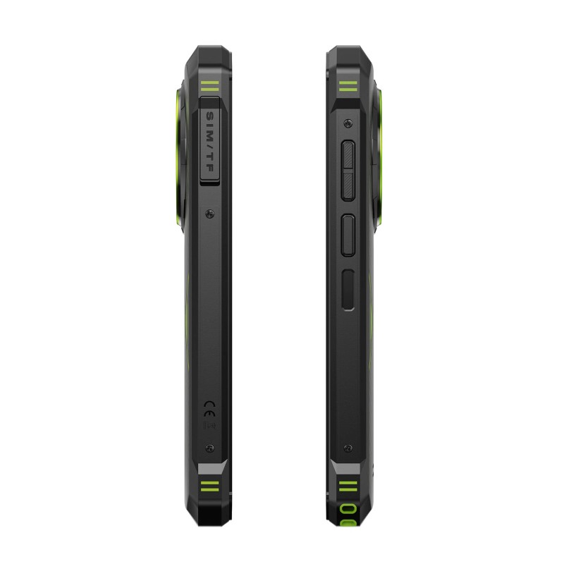 FOSSiBOT F105 kestävä älypuhelin 20 megapikselin kamera 12 Gt muisti 10300 mAh Android 14