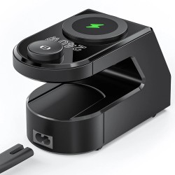 Blitzwolf BW-FW10 240W GaN 10-in-1 langaton lataustasema herätyskellolla