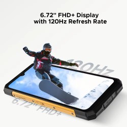 DOOGEE S200 X kestävä 5G-älypuhelin 32Gt/512Gt muistia 100MP-pääkamera 1,32 AMOLED-takanäyttö 10100mAh