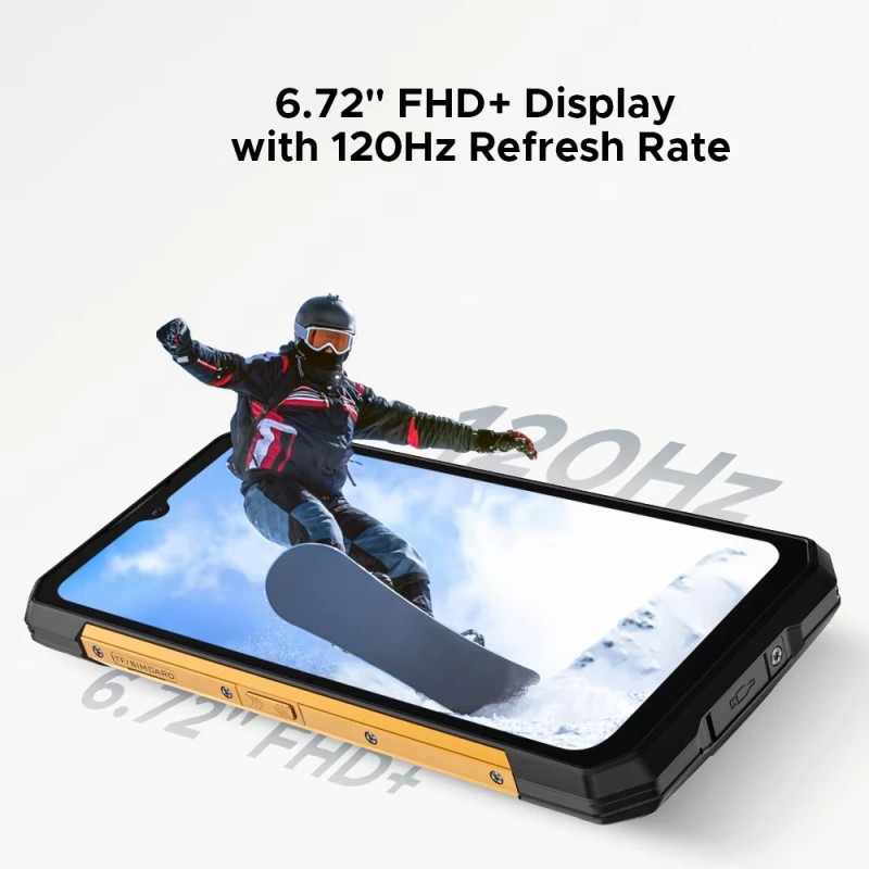 DOOGEE S200 X kestävä 5G-älypuhelin 32Gt/512Gt muistia 100MP-pääkamera 1,32 AMOLED-takanäyttö 10100mAh