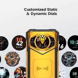 DOOGEE S200 X kestävä 5G-älypuhelin 32Gt/512Gt muistia 100MP-pääkamera 1,32 AMOLED-takanäyttö 10100mAh