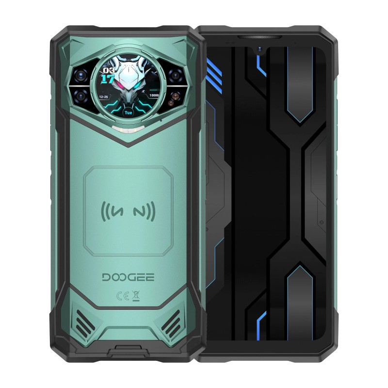 DOOGEE S200 X kestävä 5G-älypuhelin 32Gt/512Gt muistia 100MP-pääkamera 1,32 AMOLED-takanäyttö 10100mAh