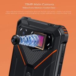 Oukitel G3 kestävä 6 tuuman 16 Gt ja 128 Gt 6300 mAh IP68/IP69K