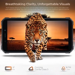 Oukitel G3 kestävä 6 tuuman 16 Gt ja 128 Gt 6300 mAh IP68/IP69K