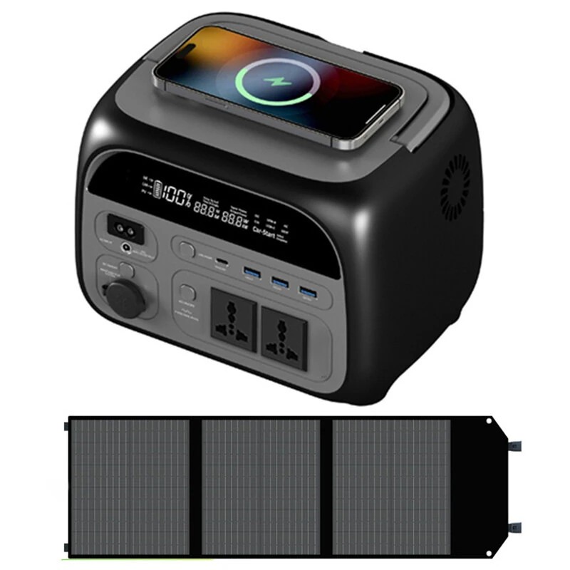 Bakeey APower400 kannettava 500W ulkovirtalähde LiFePO4 akku langaton lataus