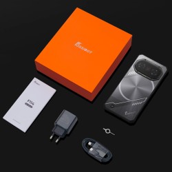 FOSSiBOT F114 kestävä älypuhelin 50 megapikselin kamera 16 Gt muisti 128 Gt tallennustila NFC