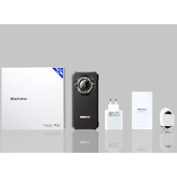 Blackview BL9000 älypuhelin 5G 24GB 512GB 6,78 tuuman 2,4K 120Hz kaksoisnäyttö 120W pikalataus 8800mAh vesitiivis
