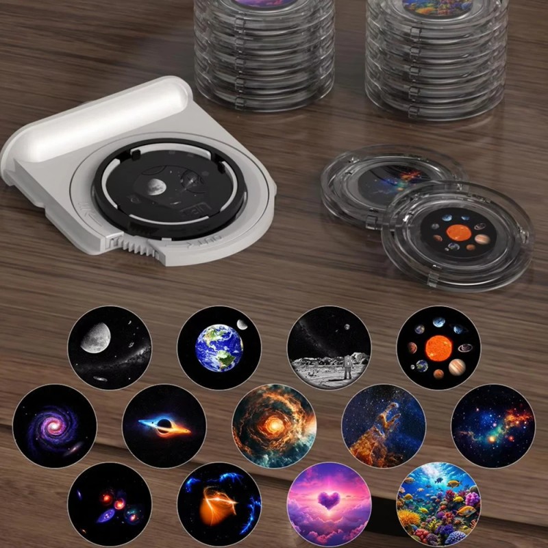 Elfeland monitoiminen tähtitaivasprojektorilamppu 13 tähtifilmiä Bluetooth-kaiutin ajanäyttö herätys kaukosäädin