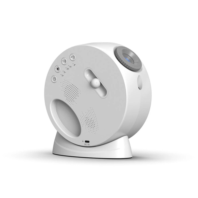 Elfeland monitoiminen tähtitaivasprojektorilamppu 13 tähtifilmiä Bluetooth-kaiutin ajanäyttö herätys kaukosäädin
