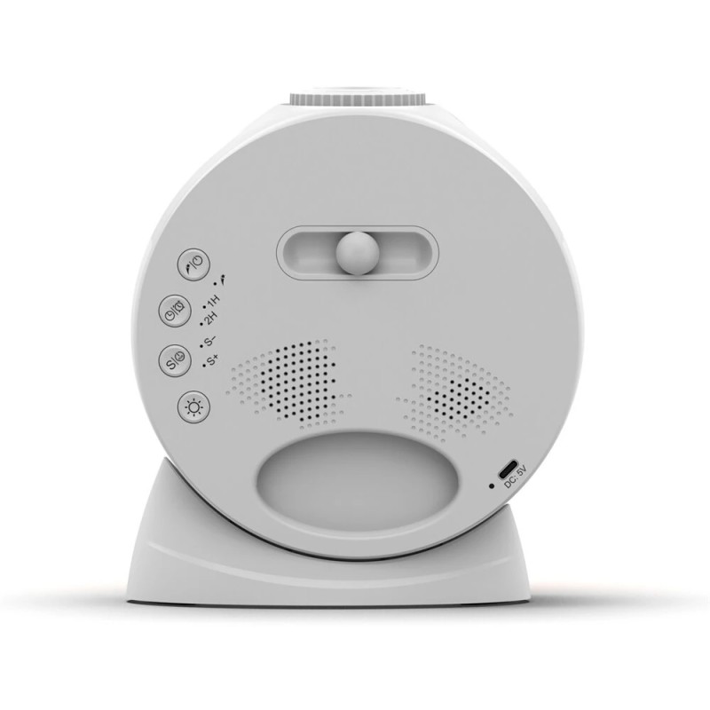 Elfeland monitoiminen tähtitaivasprojektorilamppu 13 tähtifilmiä Bluetooth-kaiutin ajanäyttö herätys kaukosäädin